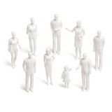 Standing Figures, Scale M=1:50 (White / Transparent)