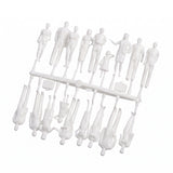 Standing Figures, Scale M=1:50 (White / Transparent)