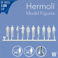 HERMOLI STANDING FIGURES, SCALE M=1:100 (SELECT COLOUR)