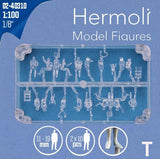HERMOLI SITTING FIGURES, SCALE M=1:100 (SELECT COLOUR)