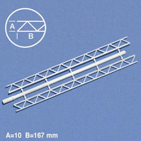 OPEN WEB TRUSSES, WHITE (SELECT SIZE)