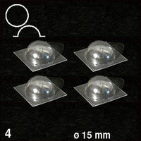 SKYLIGHS, ROUND, CLEAR TRANSPARENT (SELECT DIAMETER)